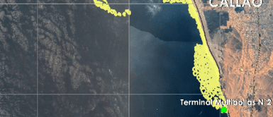 Satélite PerúSAT-1 captó el daño ocasionado por el petróleo de Repsol Satélite PerúSAT-1 captó el daño ocasionado por el petróleo de Repsol