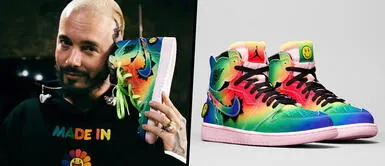Se burlan de niño por tener zapatillas falsas de Jordan Air Balvin y sorprende con su respuesta J Balvin le regala zapatillas originales a niño tras burlas en TikTok