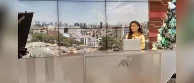 Conocida reportera estuvo en mesa de animación de ATV + Conocida reportera estuvo en mesa de animación de ATV +