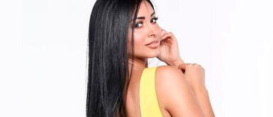 Pamela Franco y trikini blanco Pamela Franco causa revuelo con audaz trikini decorado con cadenas e impoluto vestido de red