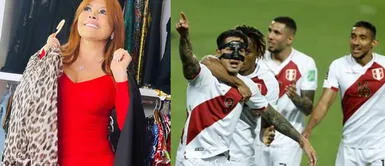 Magaly Medina prefiere ir de compras que asistir al partido Perú vs Colombia Magaly Medina revela que se irá de compras y regaló su entrada para el Perú vs. Colombia