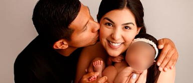 Hija de Ana Siucho con vestido rosa Hija de Edison Flores y Ana Siucho cumple ocho meses de nacida y lleva la dulzura de los colores pasteles