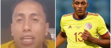 Christian Cueva dedica canción a Yerry Mina Christian Cueva le dedica canción a Yerry Mina: "Te voy a dar tu chocolatito"