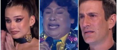 Juan Gabriel de Yo Soy hizo llorar a jurados Juan Gabriel de "Yo Soy" hizo llorar a Mauri Stern y Janick Maceta con interpretación