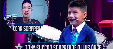 Tony Succar sorprendió a niño con talento para tocar los timbales. Tony Succar sorprendió a niño timbalero en su audición en “Perú tiene talento”