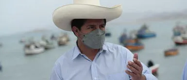 Pedro Castillo afirmó que no le regalará territorio peruano a Brasil en su visita a Jair Bolsonaro Castillo sobre visita a Bolsonaro: “Falta que digan que voy a regalar territorio a Brasil”