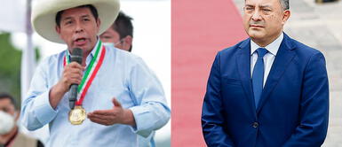 Pedro Castillo a su secretrario tras reunión con Repsol: "Podría tener el mismo destino de Pacheco" Pedro Castillo a su secretario tras reunión con Repsol: "Podría tener el mismo destino de Pacheco"