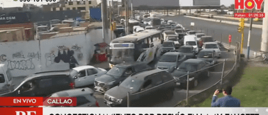 Tramo de la avenida Faucett permanece cerrado y genera congestionamiento Tramo de la avenida Faucett permanece cerrado y genera congestionamiento