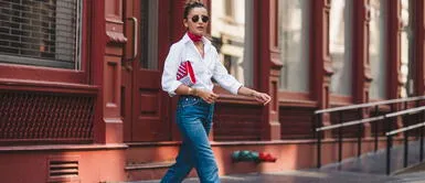 Lucir tendencia de camisas blancas y cómo combinarlas Las 4 mejores propuestas para combinar una camisa blanca en tendencia 2022