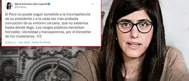 María Antonieta Alva: María Antonieta Alva: "Perú no puede seguir sometido a la incompetencia de su presidente"