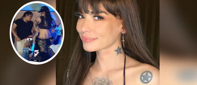 Angie Jibaja regresa a los escenarios pero sufre aparatosa caída Angie Jibaja regresa a los escenarios pero sufre aparatosa caída