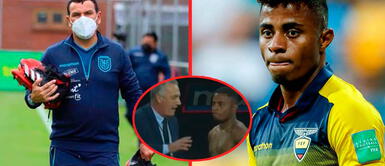 El entrenador de Ecuador, Gustavo Alfaro, lamentó que se haya 'desaparecido' la camiseta Utileros de Ecuador confirman quién tuvo la camiseta de Diego Palacios | VIDEO