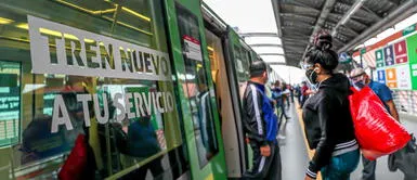 Metro de Lima, Línea 1, solo opera con el 37% de aforo. Metro de Lima: MTC ampliaría aforo de pasajeros de la Línea 1