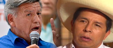 César Acuña condenó las declaraciones de Pedro Castillo César Acuña envía mensaje a Castillo: “Nos haría un favor renunciando a la presidencia”