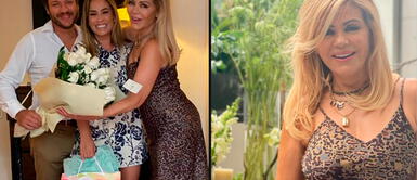 Gisela Valcárcel festejó su cumpleaños junto a Ethel y Julián Gisela Valcárcel se luce feliz con Ethel Pozo y su prometido Julián Alexander | FOTO