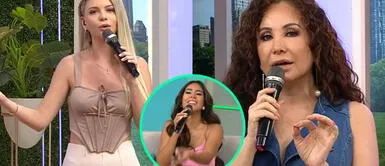 Janet Barboza sigue realizando comparaciones entre Brunella Horna y Melissa Paredes. Janet Barboza no suelta a Melissa Paredes: “tenemos otra miss en el programa (por Brunella Horna), esto es un mal presagio”