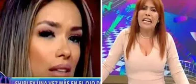 Magaly despotrica contra Shirley Arica por decir que es actriz Magaly despotrica contra Shirley Arica por decir que es actriz: “En Perú es una chica problema”