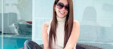 Melissa Klug y outfit cumpleaños Melissa Klug celebra sus 38 años con ceñido vestido que revela la mejor idea de vestir el tono lacre