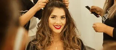 Korina Rivadeneira y bikini animal print Korina Rivadeneira impacta con novedoso bikini de leopardo que puede cambiar de forma