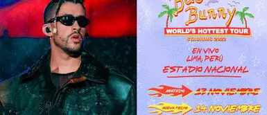 Conoce los precios de las entradas del segundo concierto de Bad Bunny en Perú. Bad Bunny: todo sobre la venta de entradas para su segundo concierto que inicia mañana lunes 7 de febrero