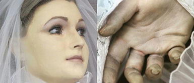 La leyenda de la Pascualita: la chica embalsamada por su madre y exhibida en una vidriera La Pascualita: la maniquí "humana" embalsamada por su madre
