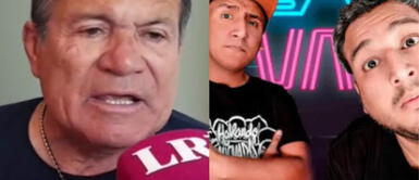 Miguel Barraza hace broma a Hablando Huevadas Miguelito Barraza arremete contra "Hablando huevadas": "Les falta humildad"