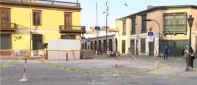 Fray de Iglesia San Francisco asegura que el derrumbe del cerco del convento fue una destrucción violenta. Fray de Iglesia San Francisco tras derrumbe del cerco del convento: “Fue una destrucción violenta”