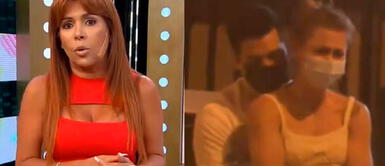 Magaly Medina preocupada por nueva pareja de Ducelia Echevarría Magaly le pide a Ducelia Echevarría ''dejar al tóxico'' por salir de discoteca llorando