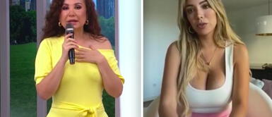 Paula Manzanal encara en vivo a Janet Barboza Janet Barboza explota contra Paula Manzanal por negar sus declaraciones: "Me dejas como mentirosa"