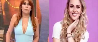 Magaly tuvo fuerte discusión con Dulcelia Dulcelia Echevarría discutió EN VIVO con Magaly tras supuesta agresión hacia la modelo