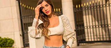 Korina Rivadeneira y bikini floss Korina Rivadeneira genera furor con magnético bikini que mezcla tendencias para este 2022