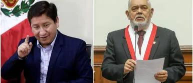 Guido Bellido asegura que Jorge Montoya está obsesionado en obstaculizar al Gobierno de Pedro Castillo Bellido a Montoya: “No conoce nada y sentado se dedica a estar torpedeando al Gobierno”