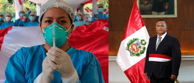 Hernán Condori revela que tiene 23 años como médico. Ministro Condori asegura que la "COVID-19 no lo es todo" en plena tercera ola de contagios