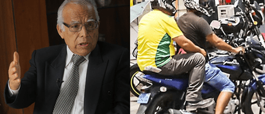 Aníbal Torres señaló que presentarán proyecto para prohibir que dos personas se movilicen en una moto lineal Aníbal Torres señaló que presentarán proyecto para prohibir que dos personas se movilicen en una moto lineal