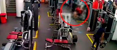 Joven sufre muerte súbita en gimnasio. Joven sufre paro cardiorrespiratorio y fallece en gimnasio de SJL