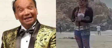 Melcochita orgulloso de su hija (Instarándula) Melcochita orgulloso de su hija por cantar en playas: "No roba ni estafa a nadie"