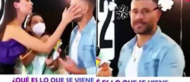 Yaco Eskenazi le reclama a Natalie Vértiz Yaco Eskenazi se molesta con Natalie Vértiz: "¿Por qué me tratas como un bebito en la tele?"