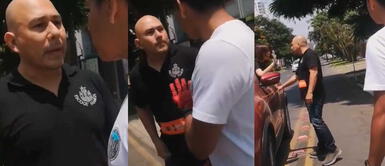 Viral: sujeto intentó pegarle a joven ciclista, pero su esposa lo hizo retroceder mediante gritos Viral: sujeto intentó pegarle a joven ciclista, pero su esposa lo hizo retroceder mediante gritos