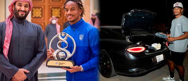 André Carrillo reveló la anécdota en diálogo con Jesús Alzamora André Carrillo: "En Arabia Saudita me han regalado reloj y carro" | VIDEO