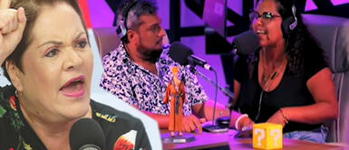 La ex ministra de la Mujer se sumó a las críticas contra este espacio de comedia. Ricardo Mendoza y Norka Gaspar: Rosario Sasieta pide severa sanción contra comediantes