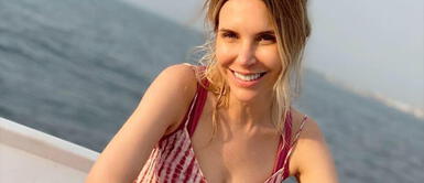 Juliana Oxenford con bañador cut out Juliana Oxenford destila belleza y fortaleza con imponente bañador estilo cut out