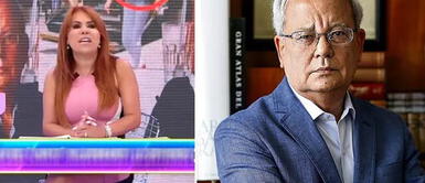 Magaly Medina se solidarizó con César Hildebrandt tras incidente en la calle. Magaly Medina defiende de ataques a César Hildebrandt: “Hay gente ignorante”