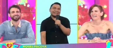 Moisés Piscoya en 'Amor y Fuego' 'Amor y Fuego' se presentó con intérprete de lenguaje de señas