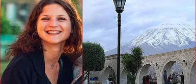 Dos personas habrían visto con vida a Natacha de Crombrugghe cerca de mirador en Arequipa Natacha de Crombrugghe fue vista por dos personas cerca de mirador en Arequipa