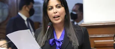 Patricia Chirinos, congresista de oposición, integra la bancada de Avanza País. Foto: Twitter de Patricia Chirinos Congresistas de PL y Perú Democrático presentan moción de censura contra Patricia Chirinos