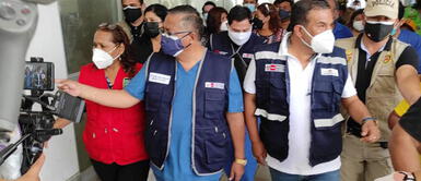 El decano del Colegio Médico, Raúl Urquizo, consideró que lo más importante es avancar con la vacunación contra el coronavirus. COVID-19: Hernán Condori es criticado por sugerir aforos al 100 %