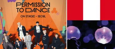 El concierto de BTS que se transmitirá desde Seúl se proyectará en Cinemark y Cineplanet . Foto: composición La República/BIGHIT BTS, preventa PTD on stage: cómo comprar entradas en Cinemark y Cineplanet