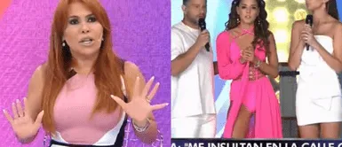Magaly Medina le da consejos a Luciana Fuster Magaly Medina arremete contra Luciana Fuster: "Vete a casa y estudia una carrera"
