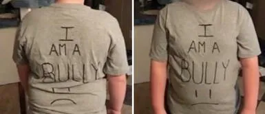 Viral: Madre da lección a su hijo por hacer bullying en el colegio. No querrá hacerlo más Viral: Madre da lección a su hijo por hacer bullying en el colegio. No querrá hacerlo más