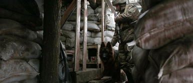 La tensión ante una posible escalada militar rusa generaron el estado de excepción en Ucrania. Foto: AFP Ucrania implanta estado de excepción ante posible escalada militar con Rusia